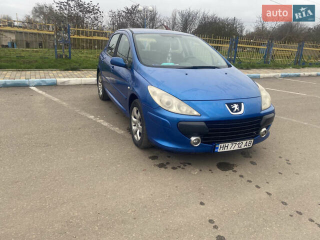 Синій Пежо 307, об'ємом двигуна 2 л та пробігом 246 тис. км за 4500 $, фото 7 на Automoto.ua