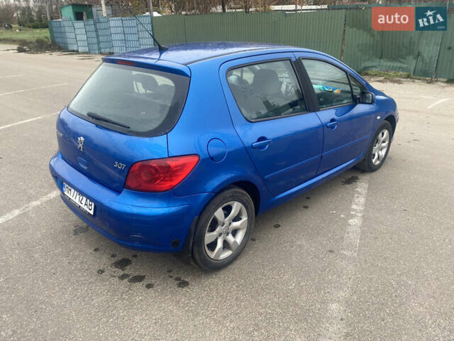 Синій Пежо 307, об'ємом двигуна 2 л та пробігом 246 тис. км за 4500 $, фото 1 на Automoto.ua