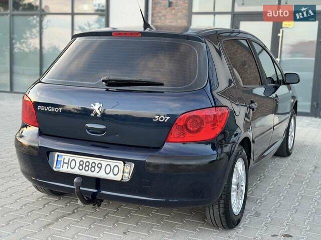 Синій Пежо 307, об'ємом двигуна 1.4 л та пробігом 123 тис. км за 5700 $, фото 14 на Automoto.ua