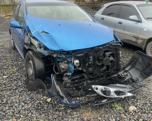 Синий Пежо 307, объемом двигателя 1.6 л и пробегом 299 тыс. км за 2500 $, фото 26 на Automoto.ua