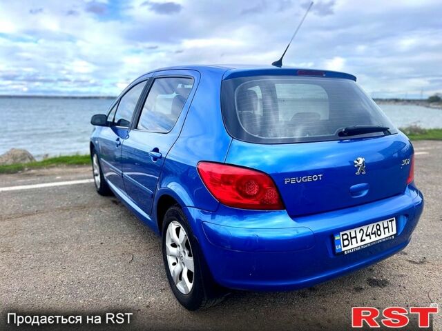 Синій Пежо 307, об'ємом двигуна 2 л та пробігом 144 тис. км за 4650 $, фото 6 на Automoto.ua