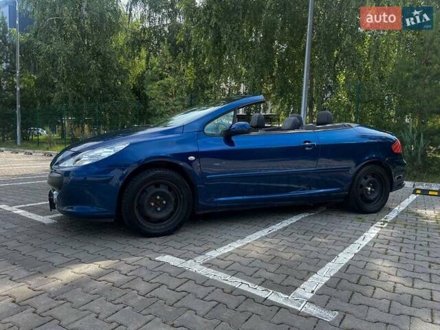 Синий Пежо 307, объемом двигателя 1.59 л и пробегом 100 тыс. км за 6950 $, фото 1 на Automoto.ua