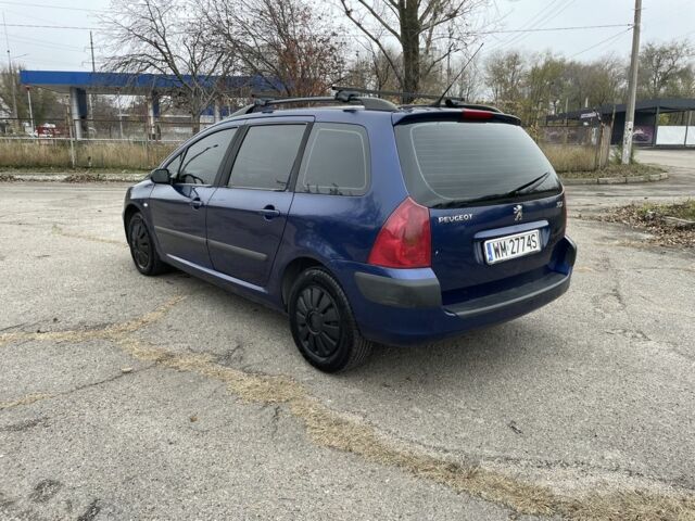 Синий Пежо 307, объемом двигателя 0 л и пробегом 300 тыс. км за 1800 $, фото 3 на Automoto.ua