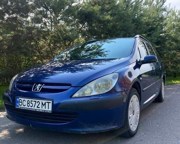 Синій Пежо 307, об'ємом двигуна 1.59 л та пробігом 377 тис. км за 2600 $, фото 8 на Automoto.ua