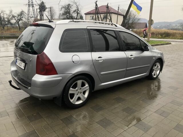 Синій Пежо 307, об'ємом двигуна 2 л та пробігом 380 тис. км за 3100 $, фото 3 на Automoto.ua