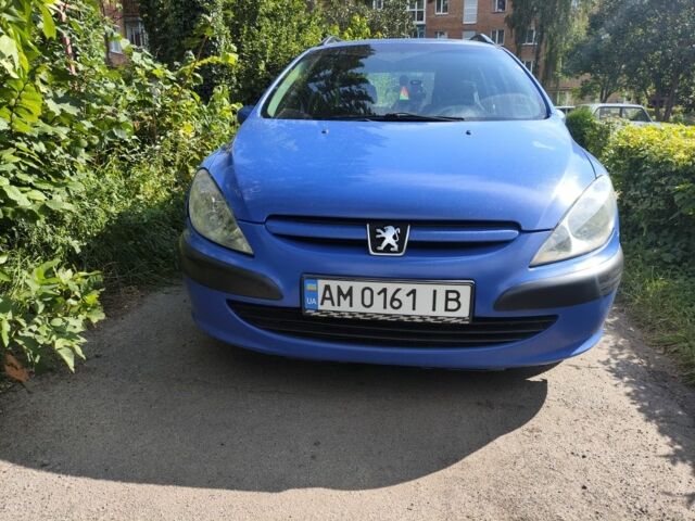 Синий Пежо 307, объемом двигателя 0 л и пробегом 430 тыс. км за 3300 $, фото 1 на Automoto.ua