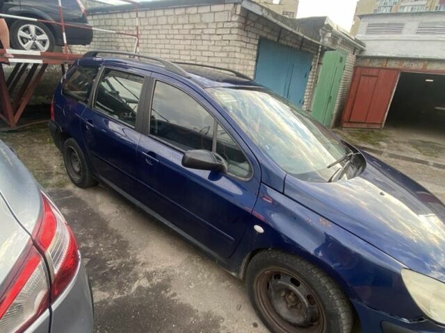 Синій Пежо 307, об'ємом двигуна 1.6 л та пробігом 262 тис. км за 2300 $, фото 1 на Automoto.ua