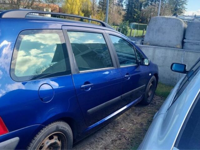 Синій Пежо 307, об'ємом двигуна 1.6 л та пробігом 200 тис. км за 1500 $, фото 1 на Automoto.ua