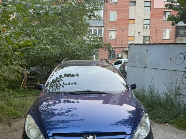Синий Пежо 307, объемом двигателя 1.6 л и пробегом 270 тыс. км за 2300 $, фото 13 на Automoto.ua