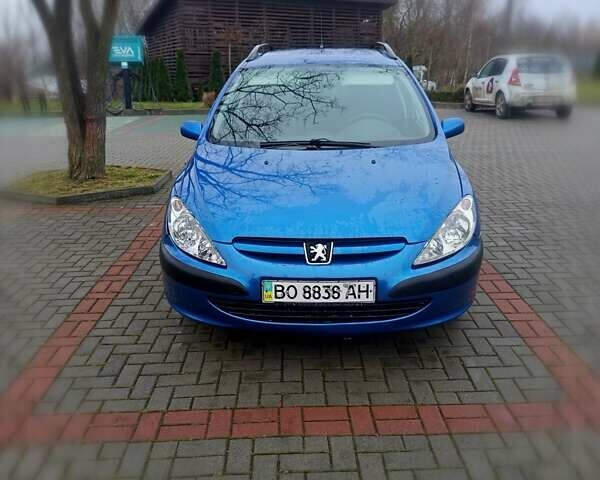 Синій Пежо 307, об'ємом двигуна 1.6 л та пробігом 210 тис. км за 2999 $, фото 1 на Automoto.ua