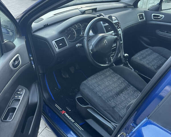 Синій Пежо 307, об'ємом двигуна 2 л та пробігом 480 тис. км за 2999 $, фото 5 на Automoto.ua