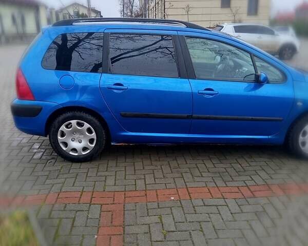 Синій Пежо 307, об'ємом двигуна 1.6 л та пробігом 210 тис. км за 2999 $, фото 13 на Automoto.ua