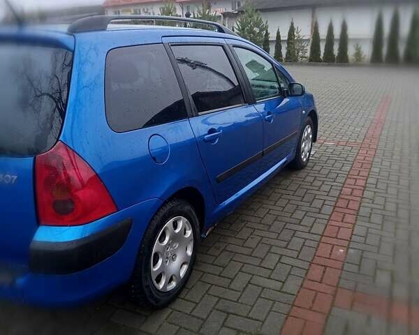 Синій Пежо 307, об'ємом двигуна 1.6 л та пробігом 210 тис. км за 2999 $, фото 12 на Automoto.ua