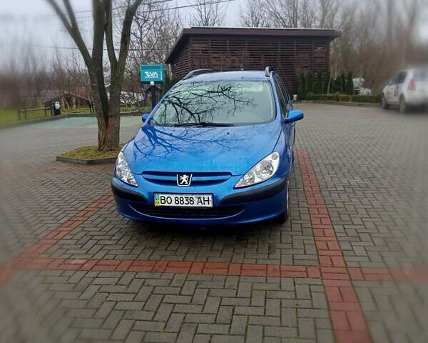 Синій Пежо 307, об'ємом двигуна 1.6 л та пробігом 210 тис. км за 2999 $, фото 2 на Automoto.ua
