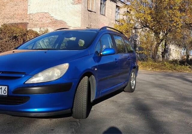 Синий Пежо 307, объемом двигателя 2 л и пробегом 3 тыс. км за 2050 $, фото 1 на Automoto.ua