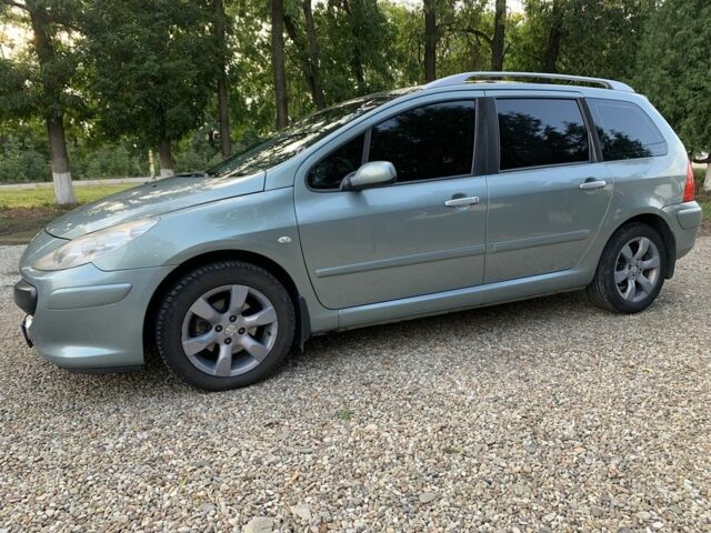 Синий Пежо 307, объемом двигателя 2 л и пробегом 234 тыс. км за 4850 $, фото 5 на Automoto.ua