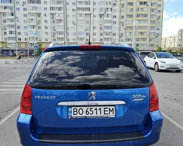 Пежо 307 2006 в Ивано-Франковске на Automoto.ua Синий Пежо 307, объемом двигателя 2 л и пробегом 159 тыс. км за 3700 $, фото 1 на Automoto.ua