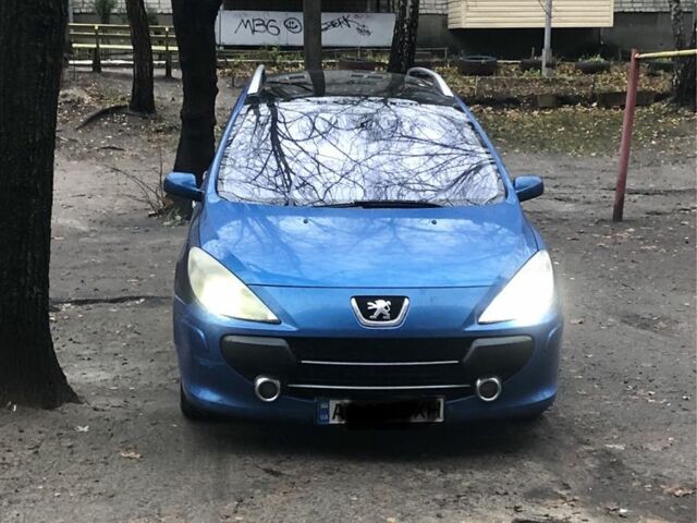 Синий Пежо 307, объемом двигателя 1.6 л и пробегом 286 тыс. км за 4500 $, фото 4 на Automoto.ua