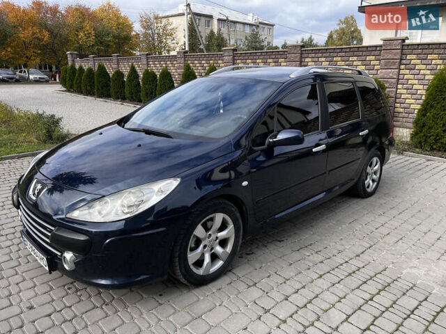 Синий Пежо 307, объемом двигателя 1.56 л и пробегом 300 тыс. км за 4350 $, фото 14 на Automoto.ua