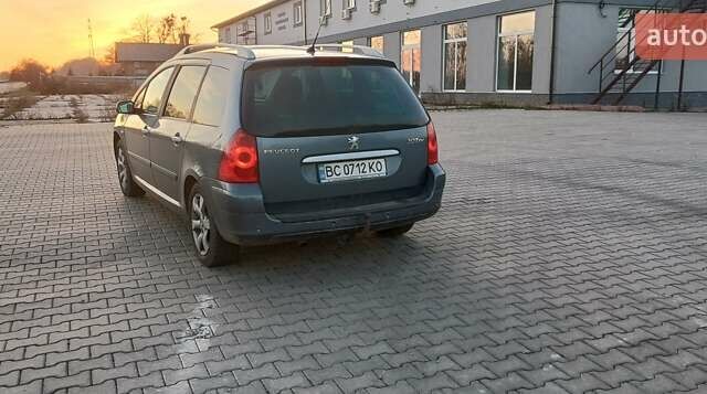 Синій Пежо 307, об'ємом двигуна 1.6 л та пробігом 252 тис. км за 5199 $, фото 4 на Automoto.ua