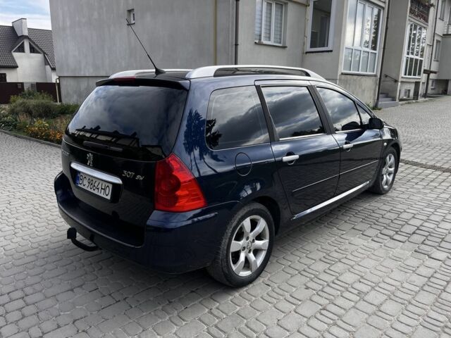 Синий Пежо 307, объемом двигателя 1.6 л и пробегом 300 тыс. км за 4350 $, фото 7 на Automoto.ua