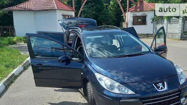 Синій Пежо 307, об'ємом двигуна 1.6 л та пробігом 230 тис. км за 4500 $, фото 9 на Automoto.ua