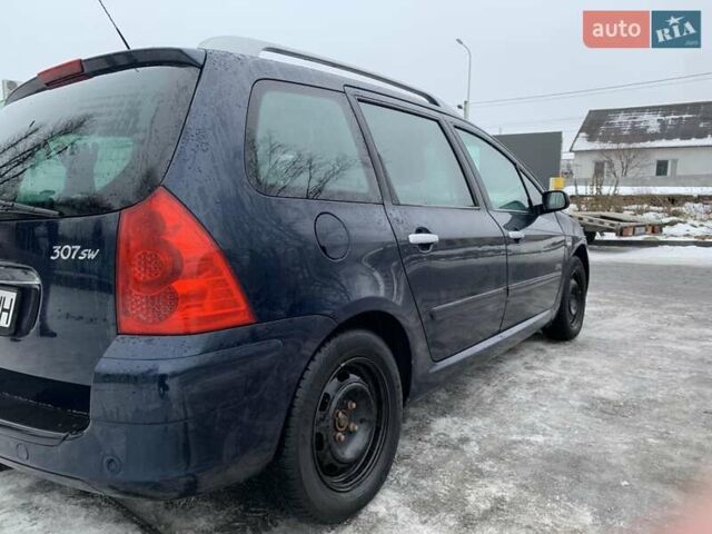 Синій Пежо 307, об'ємом двигуна 1.6 л та пробігом 297 тис. км за 4999 $, фото 4 на Automoto.ua