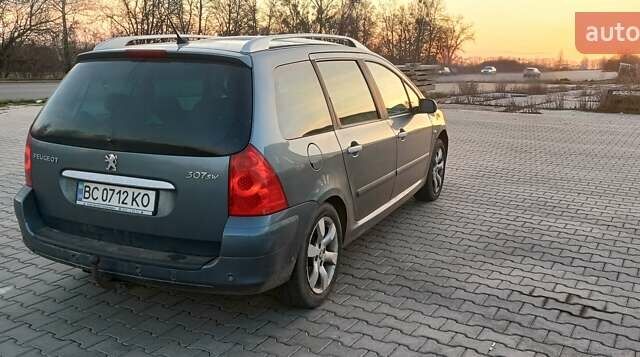 Синій Пежо 307, об'ємом двигуна 1.6 л та пробігом 252 тис. км за 5199 $, фото 3 на Automoto.ua