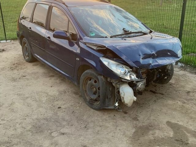 Синій Пежо 307, об'ємом двигуна 1.59 л та пробігом 361 тис. км за 600 $, фото 5 на Automoto.ua