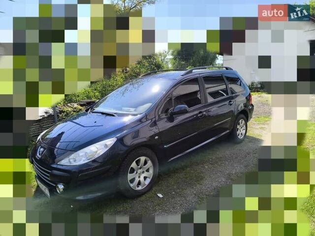 Синий Пежо 307, объемом двигателя 1.56 л и пробегом 265 тыс. км за 5250 $, фото 7 на Automoto.ua