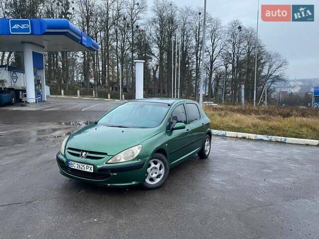 Зеленый Пежо 307, объемом двигателя 2 л и пробегом 424 тыс. км за 3000 $, фото 7 на Automoto.ua