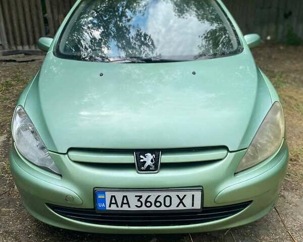 Зеленый Пежо 307, объемом двигателя 1.6 л и пробегом 335 тыс. км за 2500 $, фото 1 на Automoto.ua