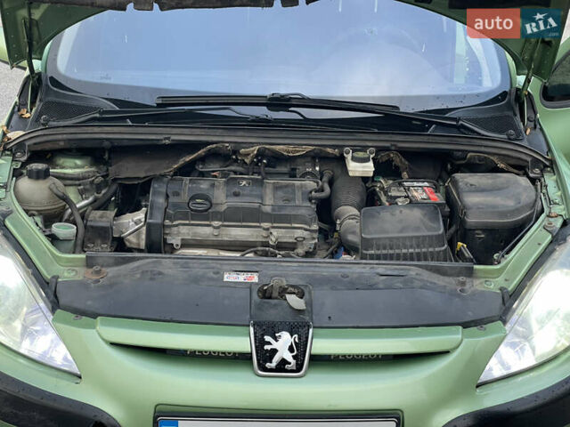 Зеленый Пежо 307, объемом двигателя 1.59 л и пробегом 228 тыс. км за 3500 $, фото 8 на Automoto.ua