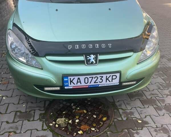 Зелений Пежо 307, об'ємом двигуна 2 л та пробігом 224 тис. км за 3400 $, фото 7 на Automoto.ua