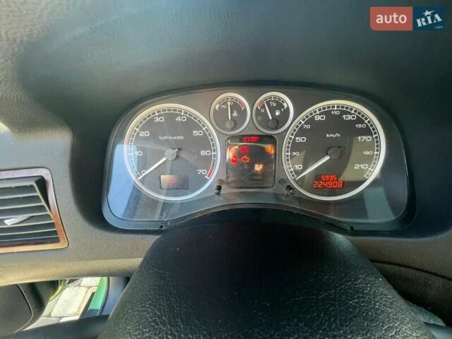 Зелений Пежо 307, об'ємом двигуна 2 л та пробігом 224 тис. км за 3400 $, фото 8 на Automoto.ua