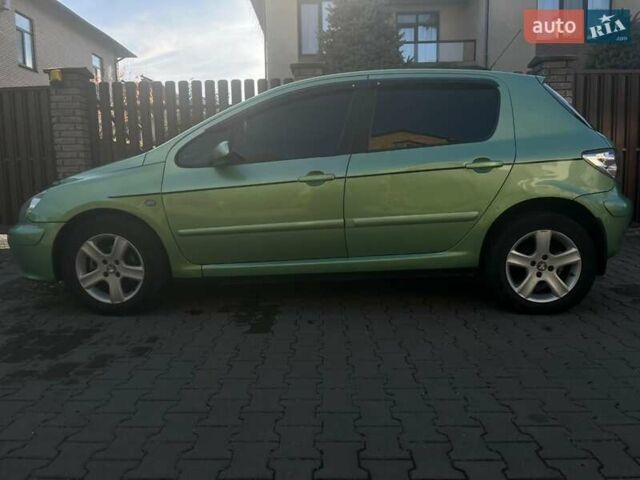 Зелений Пежо 307, об'ємом двигуна 2 л та пробігом 224 тис. км за 3400 $, фото 2 на Automoto.ua