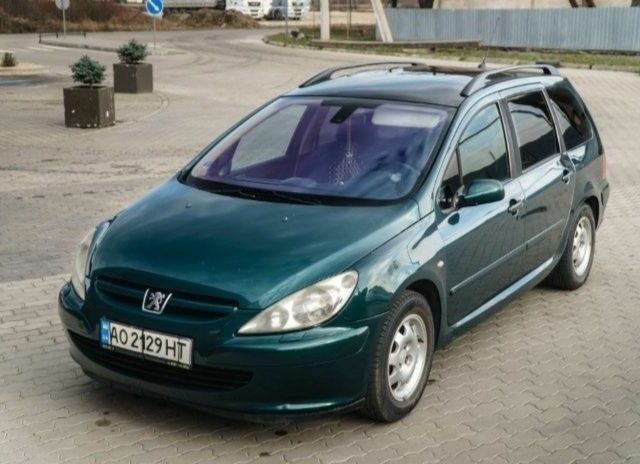 Зелений Пежо 307, об'ємом двигуна 1.6 л та пробігом 350 тис. км за 3650 $, фото 8 на Automoto.ua