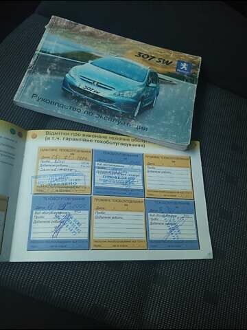 Зеленый Пежо 307, объемом двигателя 1.59 л и пробегом 282 тыс. км за 3900 $, фото 3 на Automoto.ua