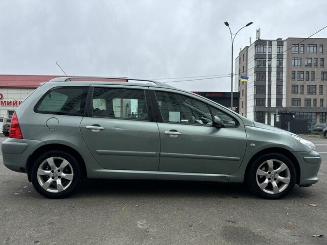 Зелений Пежо 307, об'ємом двигуна 2 л та пробігом 263 тис. км за 3300 $, фото 1 на Automoto.ua
