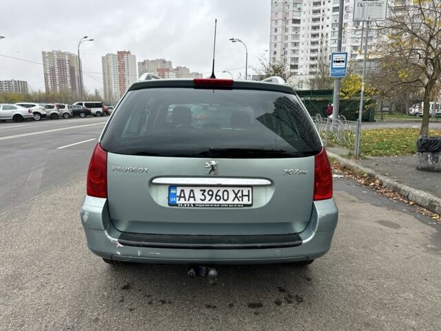Зелений Пежо 307, об'ємом двигуна 2 л та пробігом 263 тис. км за 3300 $, фото 3 на Automoto.ua