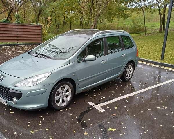 Зелений Пежо 307, об'ємом двигуна 2 л та пробігом 262 тис. км за 3600 $, фото 2 на Automoto.ua