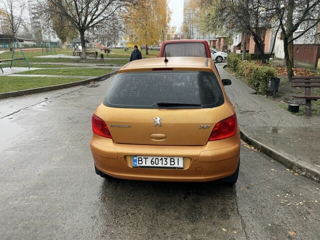 Помаранчевий Пежо 307, об'ємом двигуна 2 л та пробігом 179 тис. км за 4280 $, фото 2 на Automoto.ua
