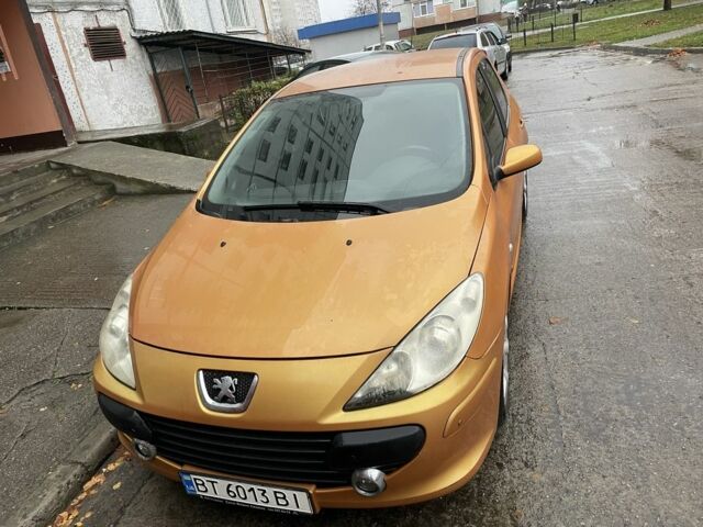 Помаранчевий Пежо 307, об'ємом двигуна 2 л та пробігом 179 тис. км за 4280 $, фото 1 на Automoto.ua
