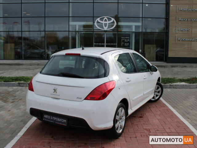 Белый Пежо 308, объемом двигателя 1.5 л и пробегом 174 тыс. км за 7300 $, фото 3 на Automoto.ua