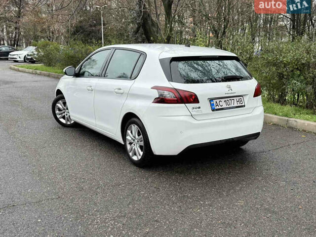 Белый Пежо 308, объемом двигателя 1.5 л и пробегом 227 тыс. км за 12300 $, фото 5 на Automoto.ua