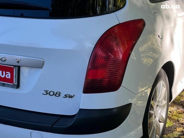Білий Пежо 308, об'ємом двигуна 1.6 л та пробігом 280 тис. км за 4890 $, фото 10 на Automoto.ua
