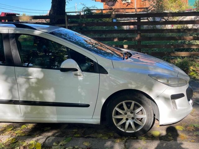 Белый Пежо 308, объемом двигателя 1.6 л и пробегом 280 тыс. км за 4890 $, фото 13 на Automoto.ua