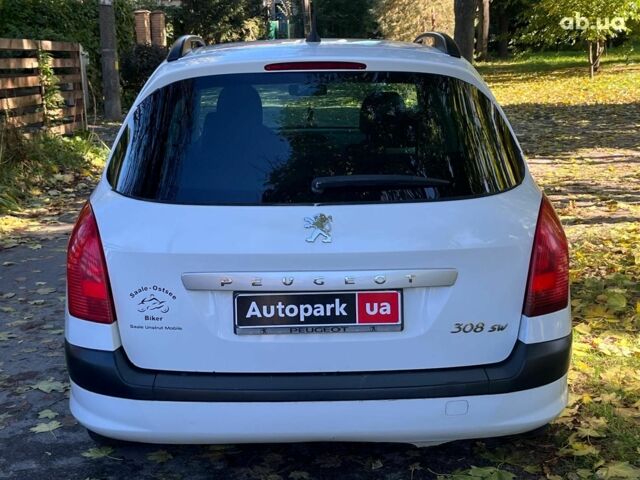 Білий Пежо 308, об'ємом двигуна 1.6 л та пробігом 280 тис. км за 4890 $, фото 8 на Automoto.ua