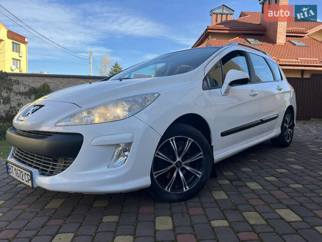 Білий Пежо 308, об'ємом двигуна 1.56 л та пробігом 321 тис. км за 4000 $, фото 4 на Automoto.ua