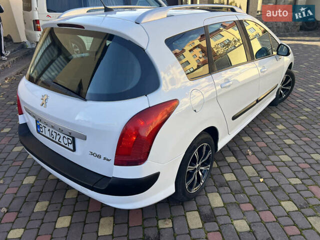 Білий Пежо 308, об'ємом двигуна 1.56 л та пробігом 321 тис. км за 4000 $, фото 14 на Automoto.ua